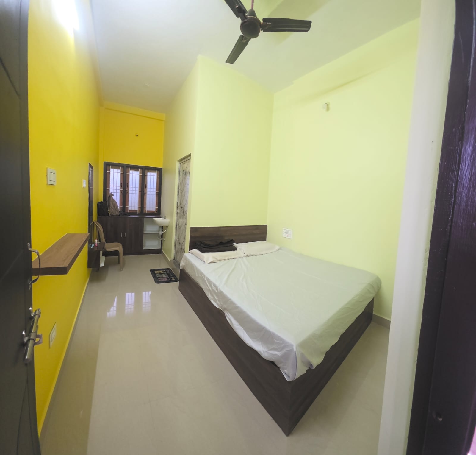 Spacious Bedroom at Family Comfort Residency Pudukkottai